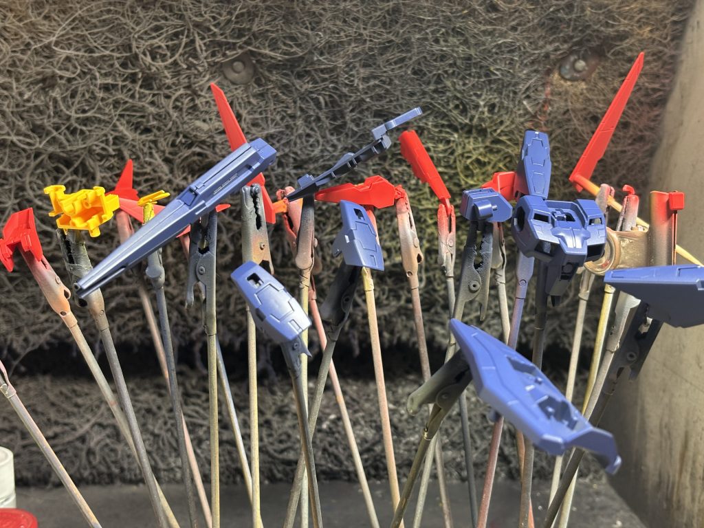 ティターンズブルー2MSレッドMSイエロー