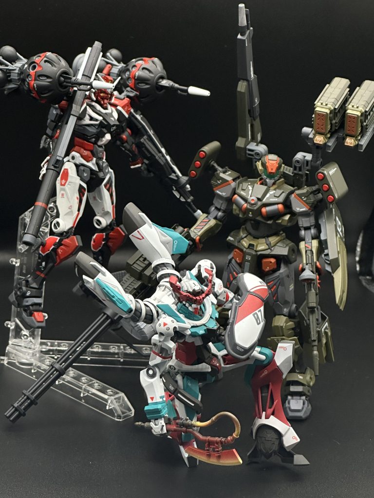 ゲルググだけ完成したら完了です