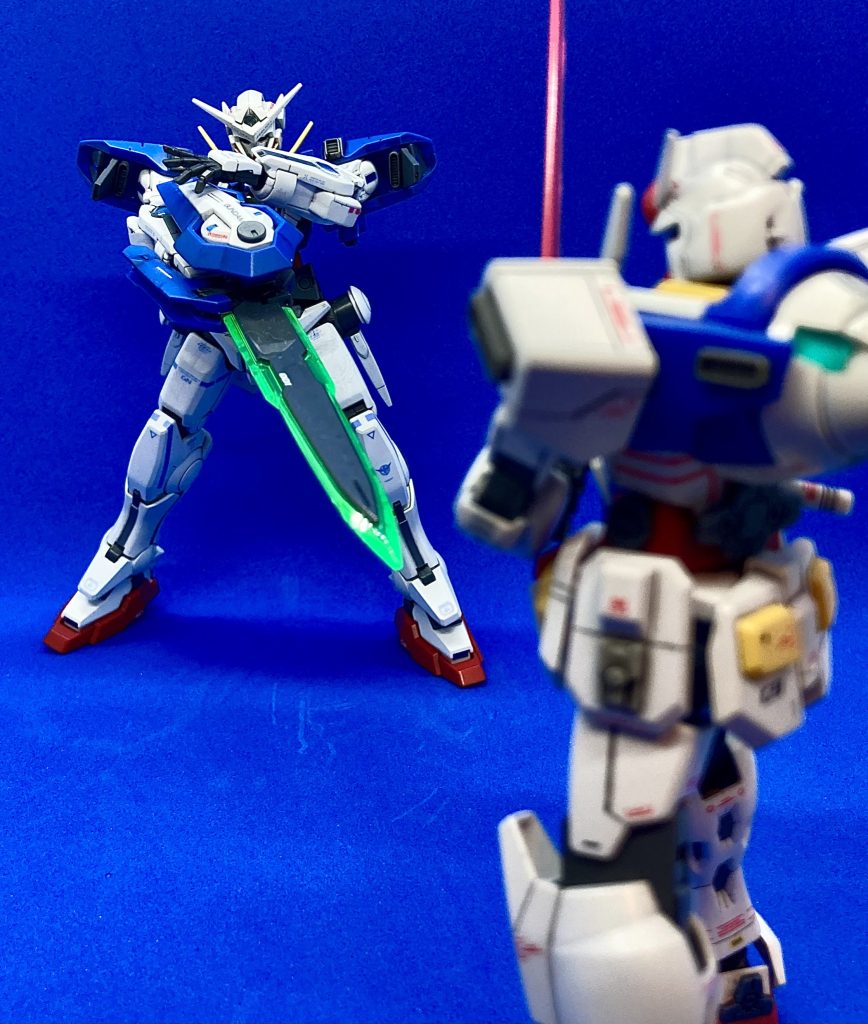 ガンプラ再開後、ダブルオーガンダムに魅せられた私。