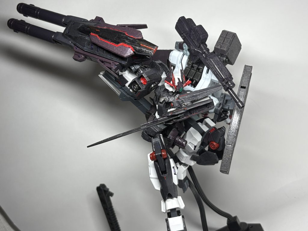 めちゃくちゃ動く！可動域は本来のサバーニャよりもめちゃくちゃに広げていますので射撃機としてありえない動きが可能です