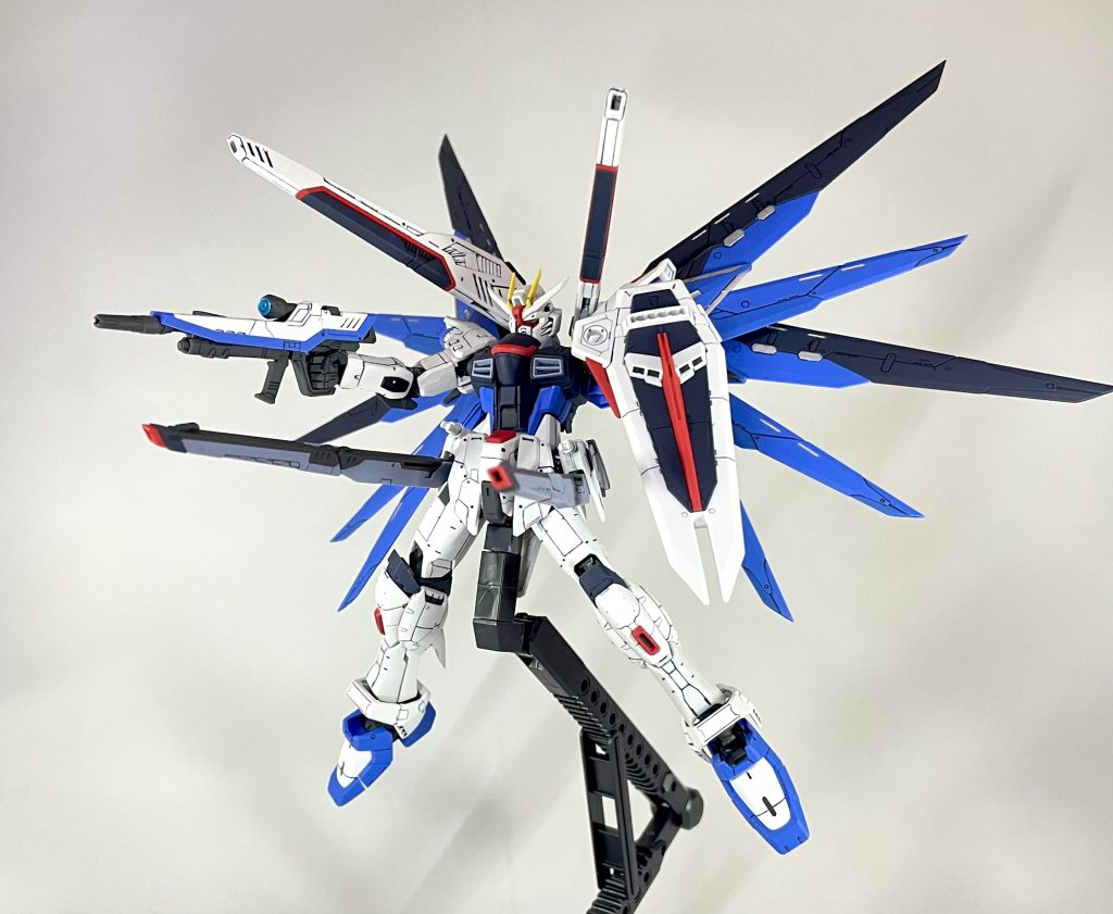 最後にフルバースト。やはりフリーダムと言えばコレか(gundam-kao3)