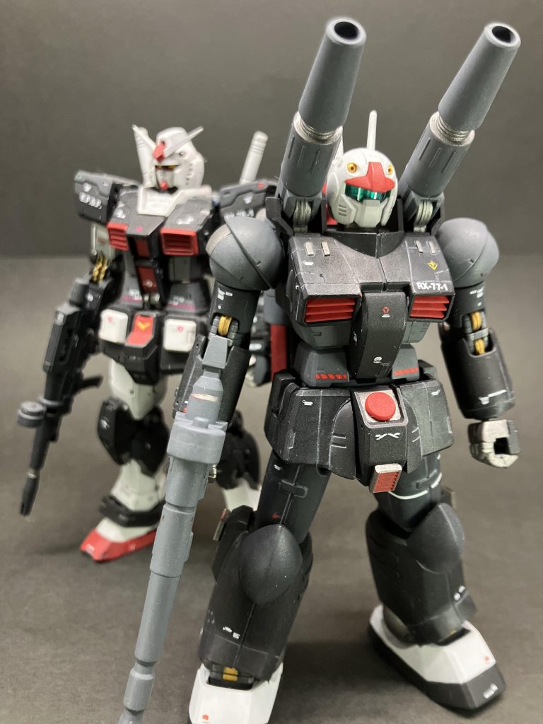 残る「独りV作戦計画」もあと一体。キットが手に入らなかったのでエコプラで補給しました。RGと並べられるガンタンク…出来るかなぁw最後までご覧頂きありがとうございます！