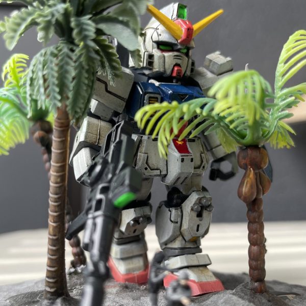 機動戦士ガンダムアンサンプル　陸戦型ガンダム　ミニチュア