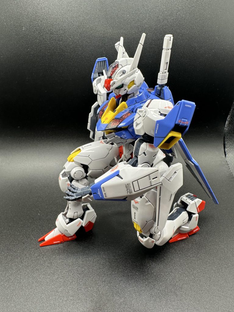 膝立ちが美しくてついついやってしまいました。