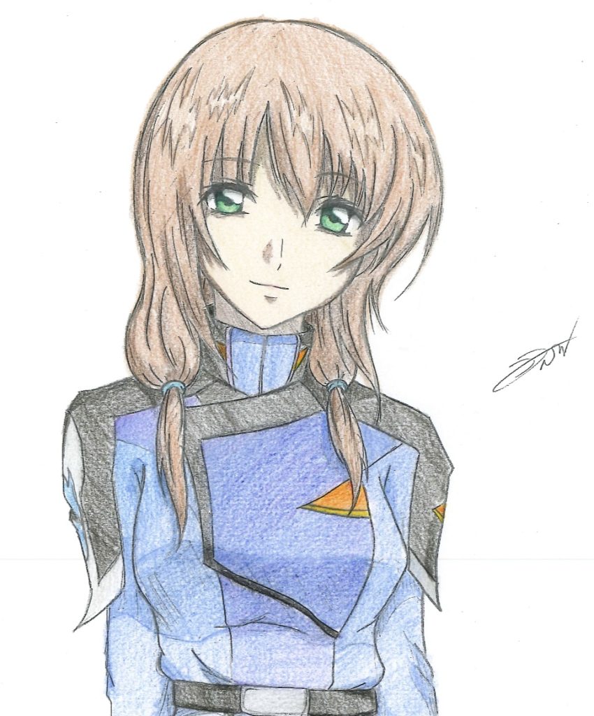 最後にパイロットの紹介サーニャ=ヴァレンシュタイン=ドレッセル21歳(C.E.75) B型 第一世代コーディネイターコンパス第八遊撃部隊の副隊長、階級は大尉。ヤキンドゥーエ戦役ではオーブ軍MS部隊、後のメサイア戦役では同 独立技術開発兵装試験中隊に所属し、現在はコンパスに出向中。ファウンデーション戦役では、ムラサメ改のパイロット。C.E.71では、オーブ解放戦にM1アストレイで防衛隊として参加。マスドライバー自爆後は欧州連合に密入国し(この頃は欧州連合も地球連合の傘下に入っていたため)、カーペンタリア基地周辺にてザフト軍と交戦中に終戦を迎える。この時の階級は三尉。その後、オーブ軍独立技術開発兵装試験中隊に入隊。コンパス制服はずっとオーブ軍だったので青。射撃の腕前は達人の域で、ライフル、ランチャー、バズーカとなんでも当てる。キラの敵をなるべく殺さずに戦うスタイルに感銘を受けて、自身もそれを目標にしている。比較的温和な性格。以上、長々と書きましたが最後まで見て頂き本当にありがとうございました!!新作のストックはまだありますので、またそのうち投稿したいと思います〜〜ノシ