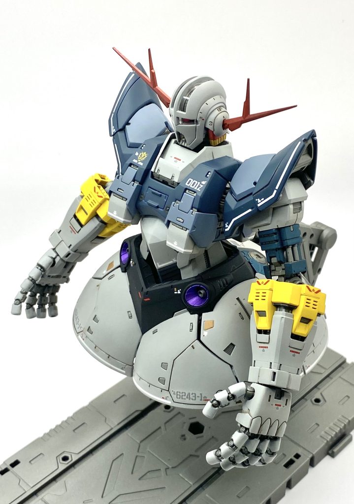 デカールは、RGジオング用を使用。