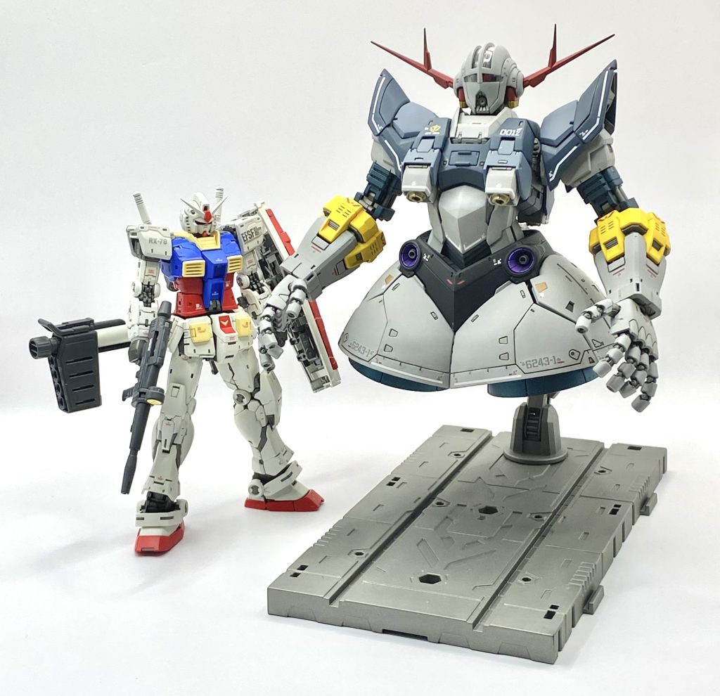 RGガンダム ver2.0とツーショットです。