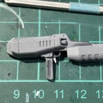 トリガーも新設しました折角作った指もサマになります本当のトリガーはプラ板で蓋しま[…]