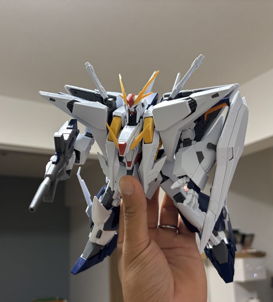 組立終わりです。かなり重厚感あります。空飛ばしたくなりました笑