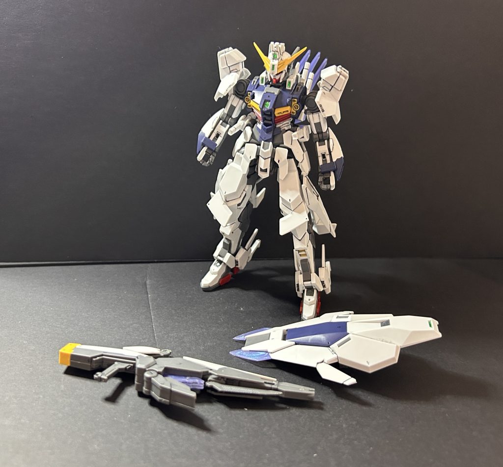 部品が多い割には武装はシンプルです