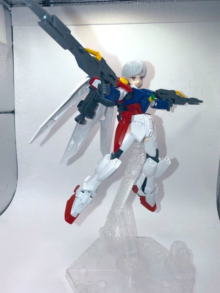 HGウイングゼロ　美プラミキシング