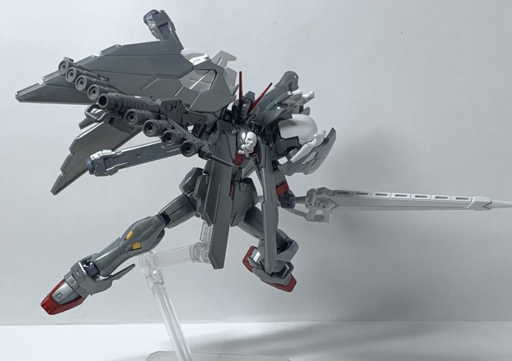 「HGBF(HGUC)クロスボーンガンダムX1フルクロス」の武装がランナーの都合上付属しているのでかなり楽しめます。
