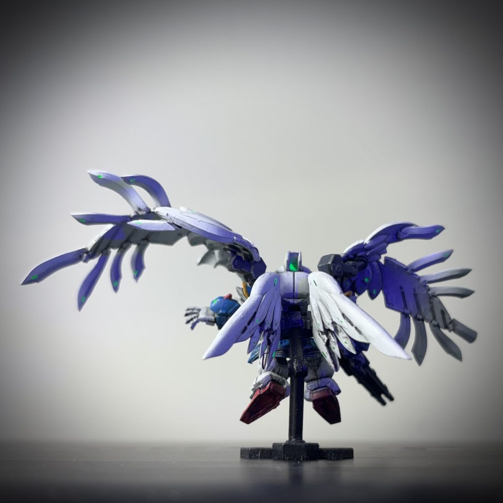 旧キットの接着乾燥待ちにうっかり塗り始めてしまいました。