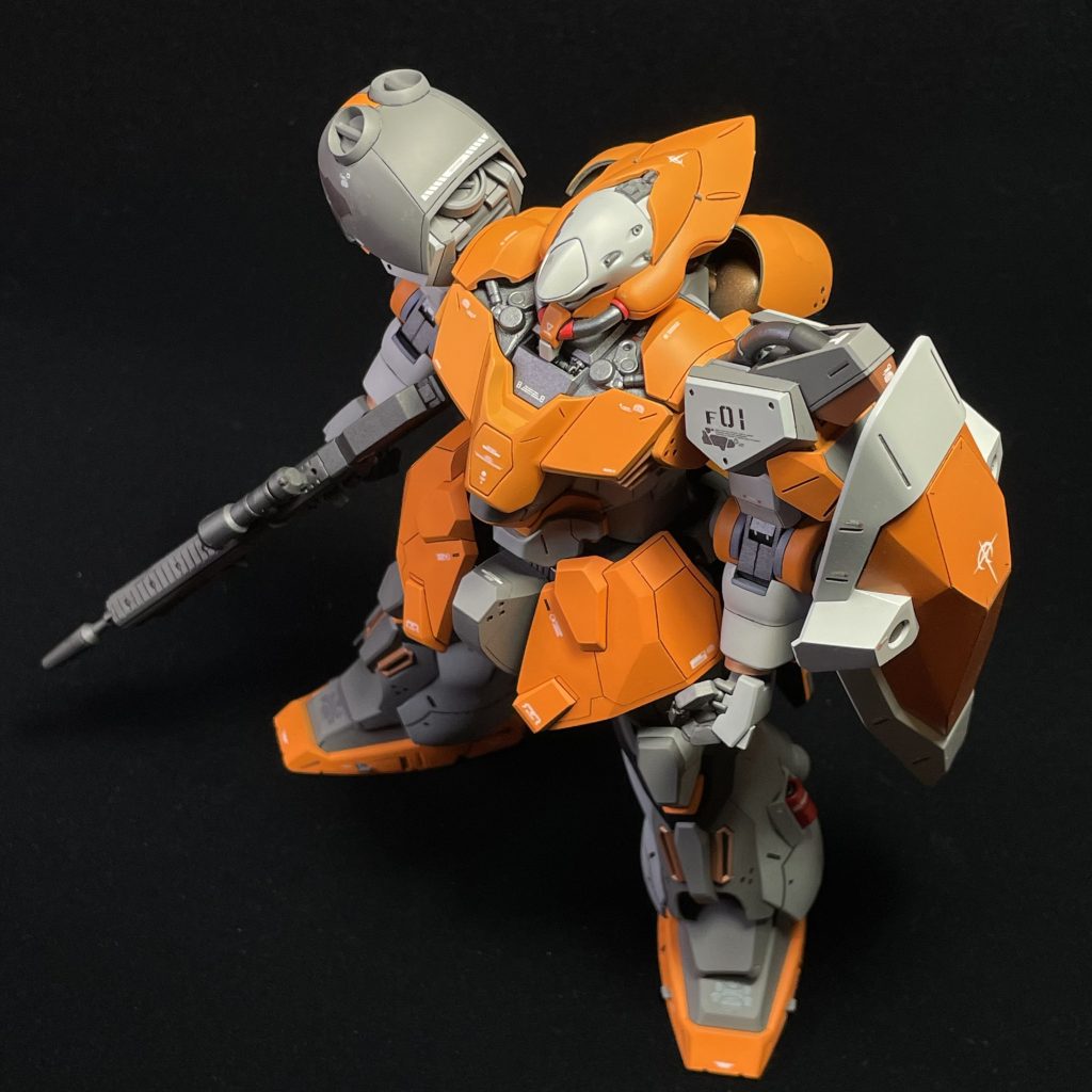 全身上方全体的によくまとまったなぁとひと安心です。それにしても時間がかかり過ぎました。次作からは手抜きでもいいから完成までのスピードを上げてみよう(仕事の関係を考慮するとムリポ)