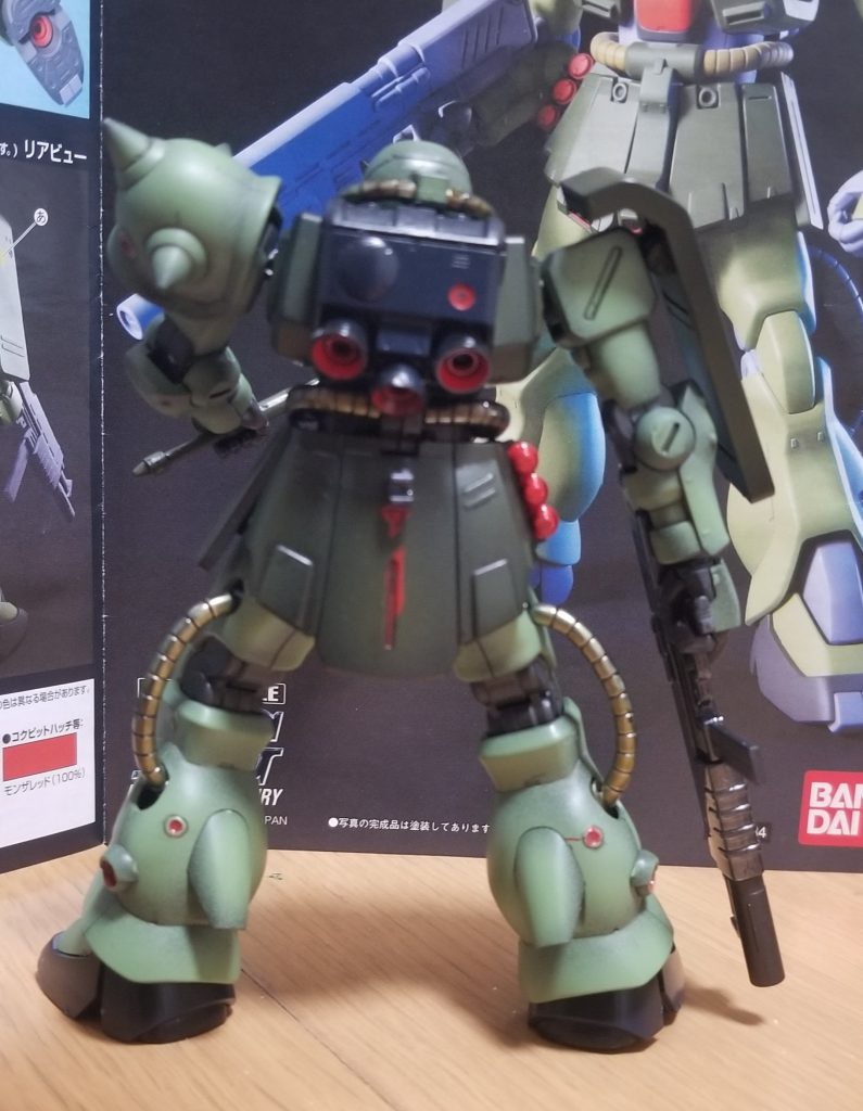 HG ザクⅡ　改–3枚目/制作者：nabewobilly