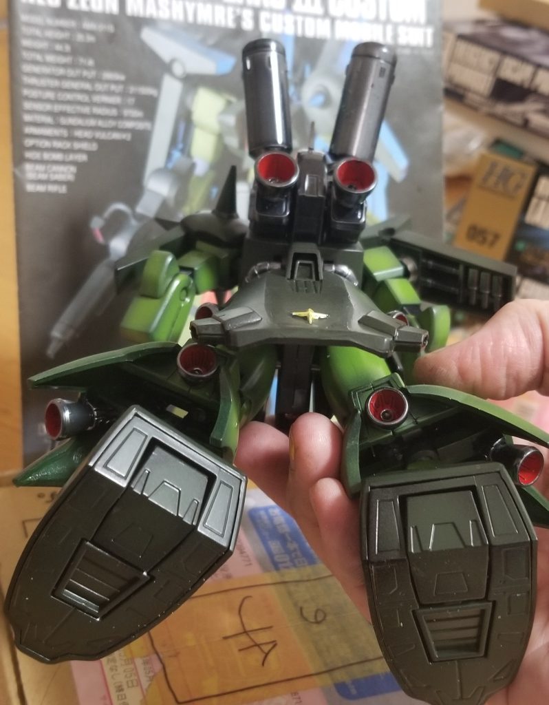 HG ザクⅢ改–4枚目/制作者：nabewobilly