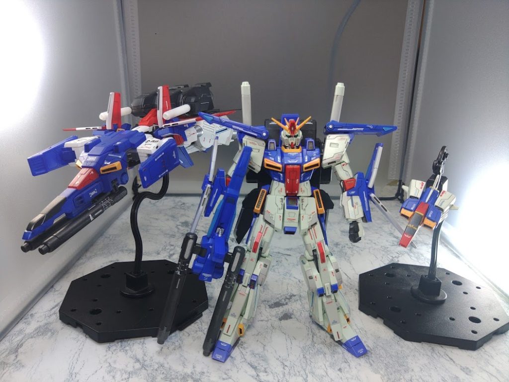 HGUC ZZガンダム–3枚目/制作者：Larme