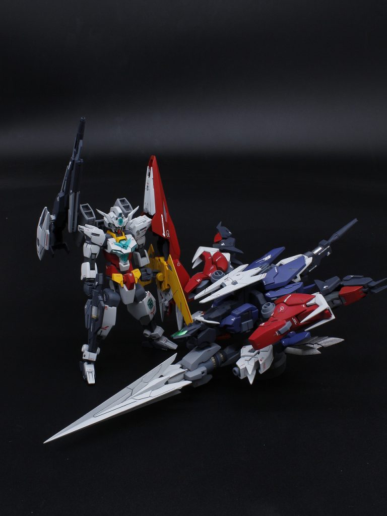 HG コアガンダムII（エクストラリミテッドチェンジ）–4枚目/制作者：@Asamoke