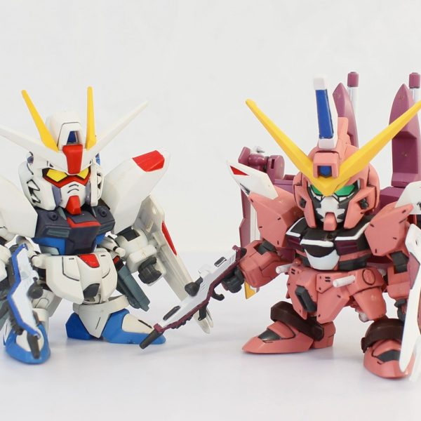 BB戦士 フリーダムガンダム & ジャスティスガンダム