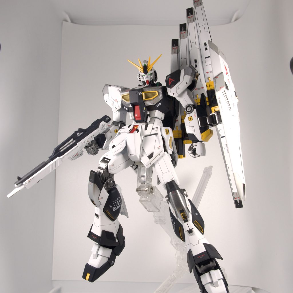 EG νガンダム全塗装–6枚目/制作者：HG-0G3