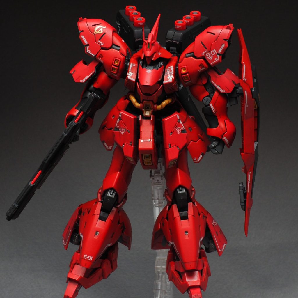 RGサザビー 成形色仕上げ｜kamiyashiro-iさんのガンプラ作品｜GUNSTA