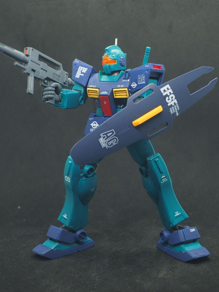 自分の工作力の無さに悲しくなりますわ(gundam-kao9)