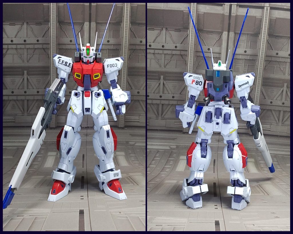 Oタイプ全て取り付けることができます。F90に比べ背中が高くなっているので大型アンテナの取り付けがキツくなっています。頭部を外した方が取り付けが楽になります。