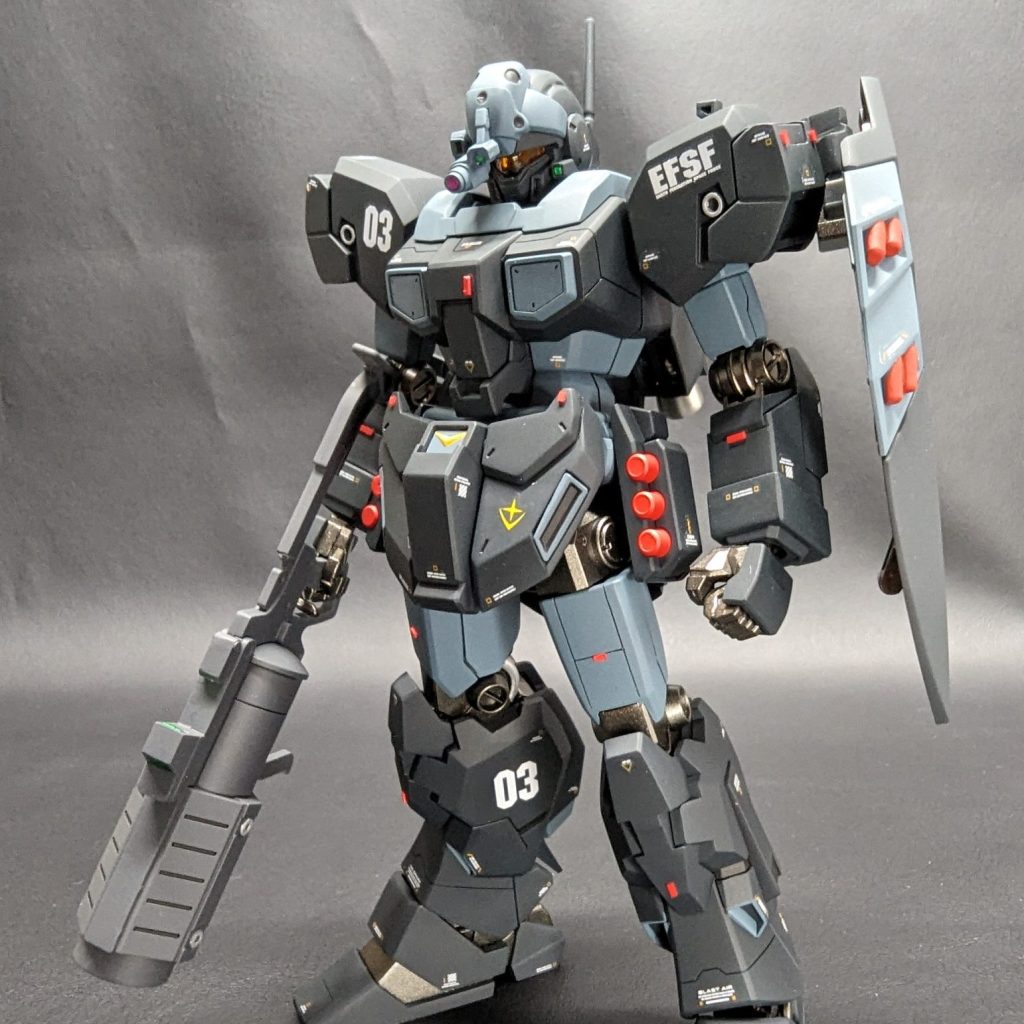 HG ジェスタ シェザール隊仕様 C班装備｜MasAさんのガンプラ作品