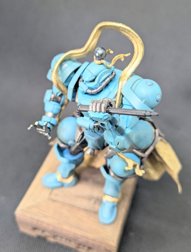 俯瞰ショット✨️頭部もイメージに合わせて加工してみました👍️