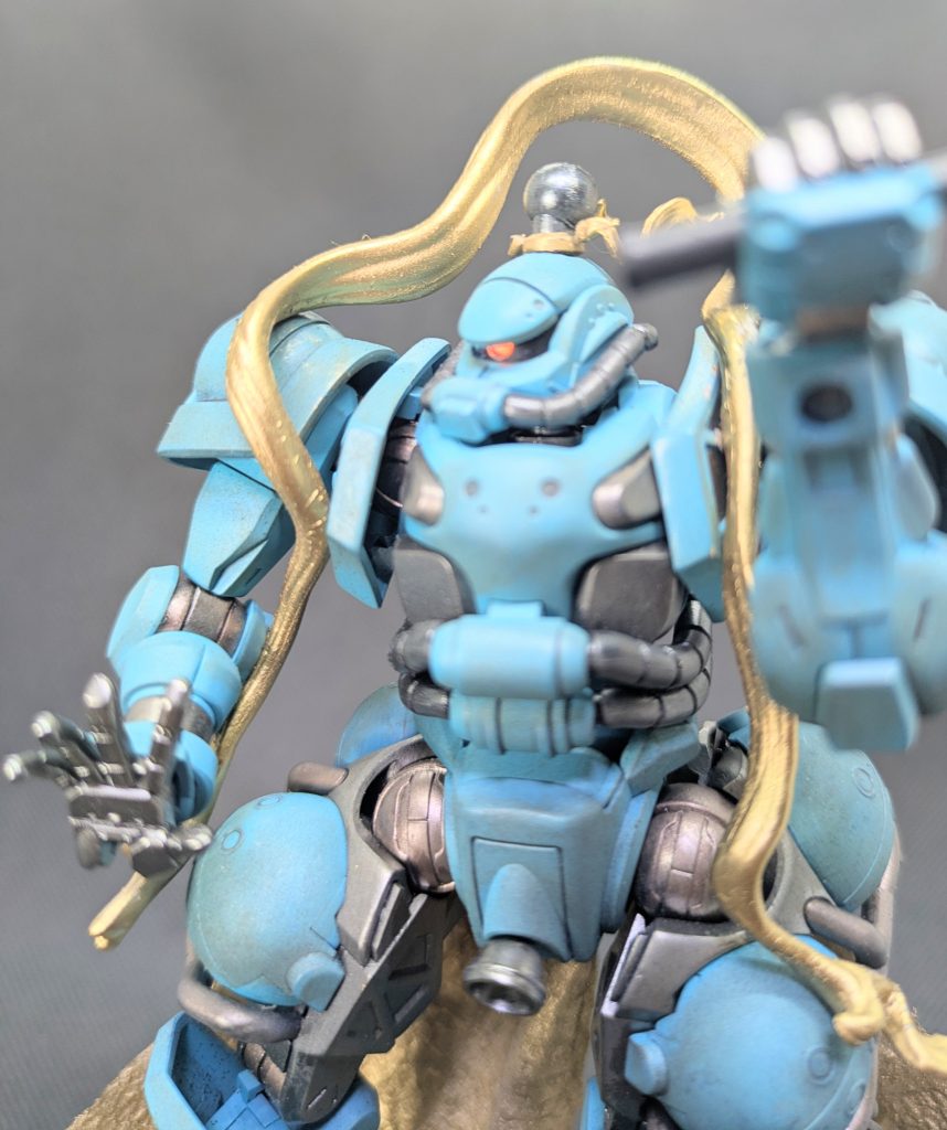 こちらはサムネにも使用したバストショット✨️ん〜、なかなか力強さがいいね👍️あ、右手はオプションパーツ使ってます✨️