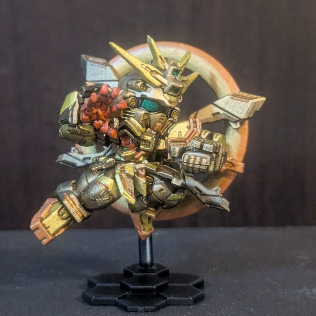 ゴッドガンダム スペリオルディファイン｜ぴーさんのガンプラ作品