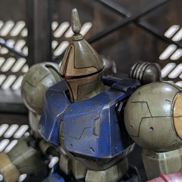 ギャン（オリジナルカラー）筆塗り全塗装