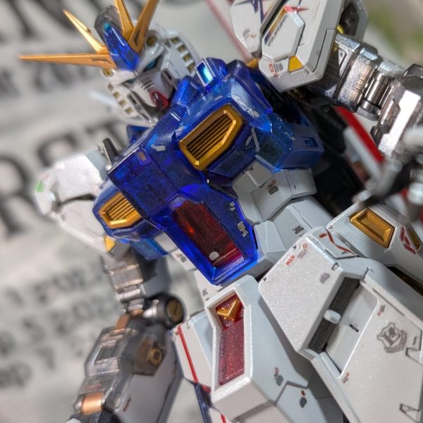 RG RX-93ff νガンダム　半クリアカラー仕上げ