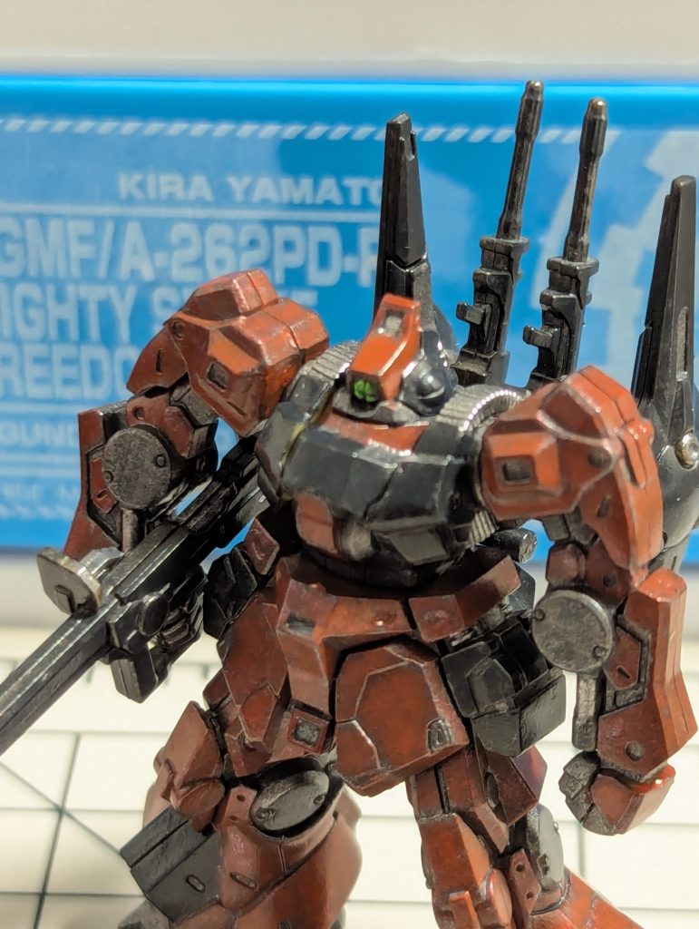 ガンダムアーティファクト　リック・ディアス　筆塗り
