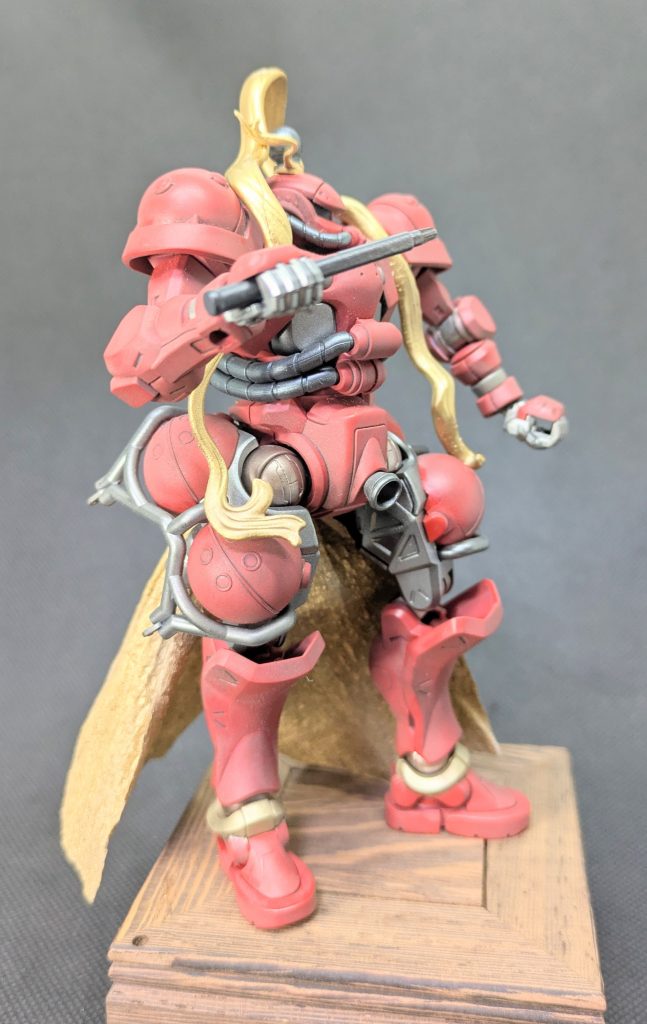 サイドショット右✨️吽形と同じく付属の警棒を持たせています👍️