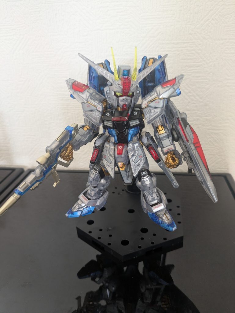 MGSDフリーダムガンダム　クリアカラー