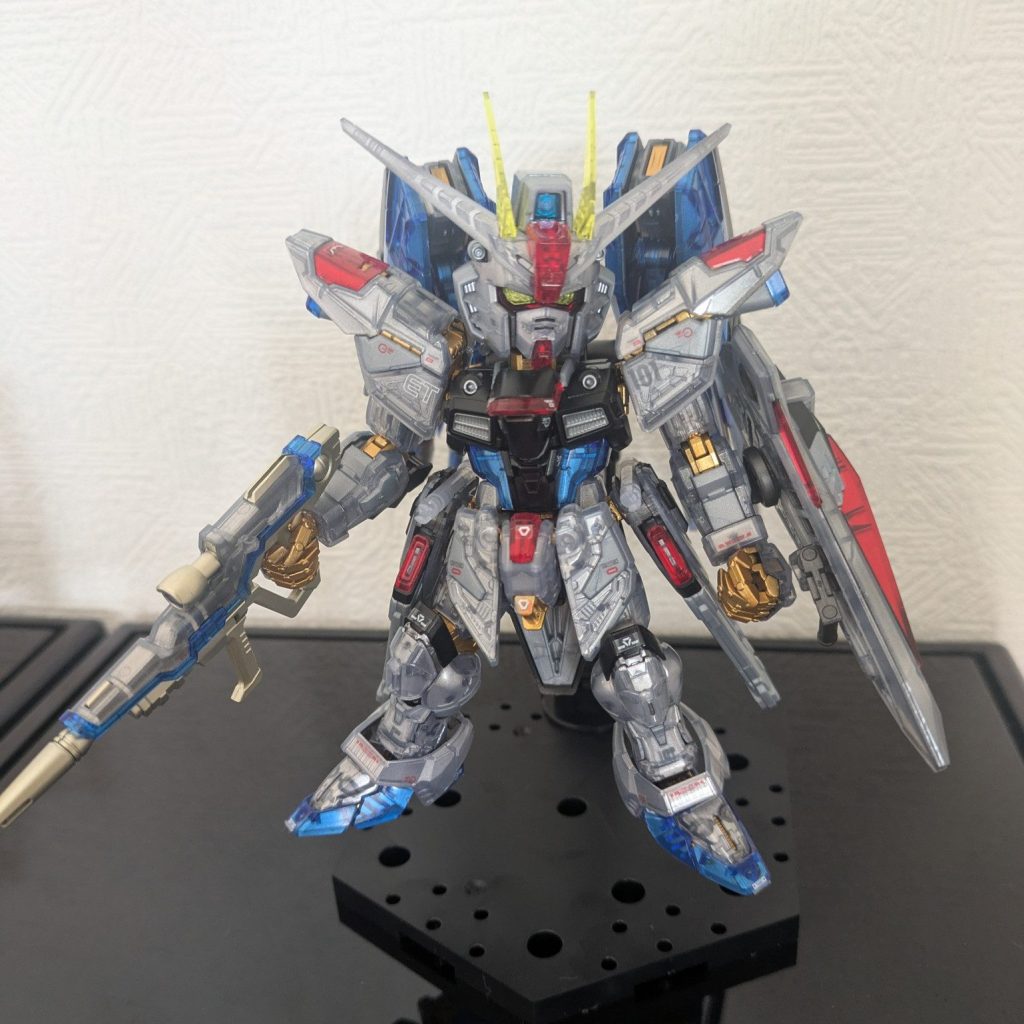 MGSDフリーダムガンダム　クリアカラー
