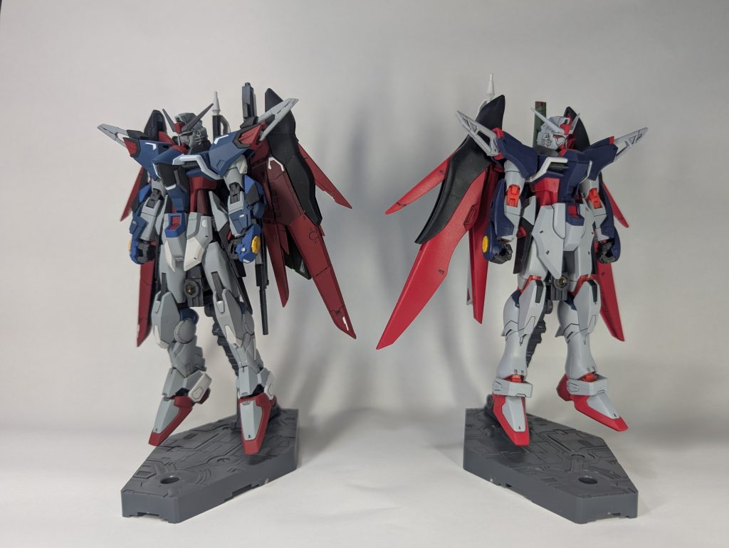 HGCEデスティニーSpecⅱとの比較