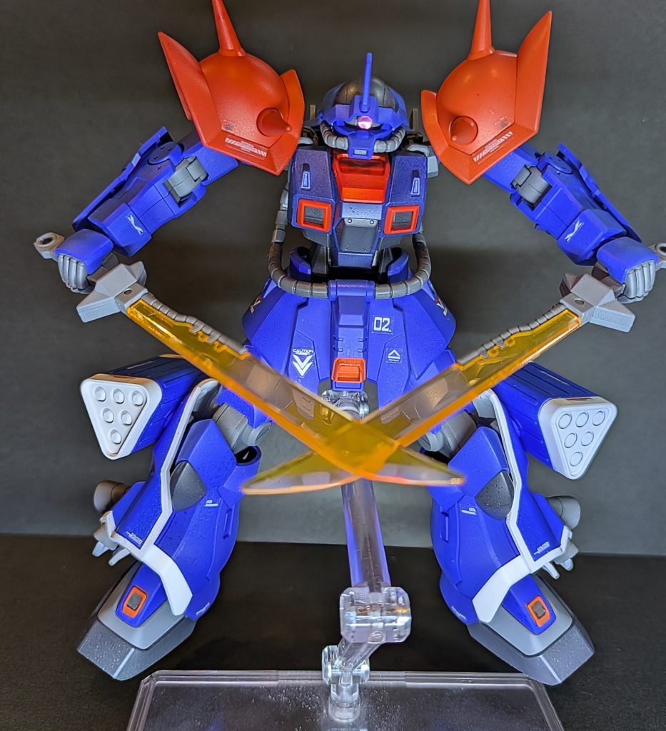 ヒートサーベルのクリアが綺麗でした。