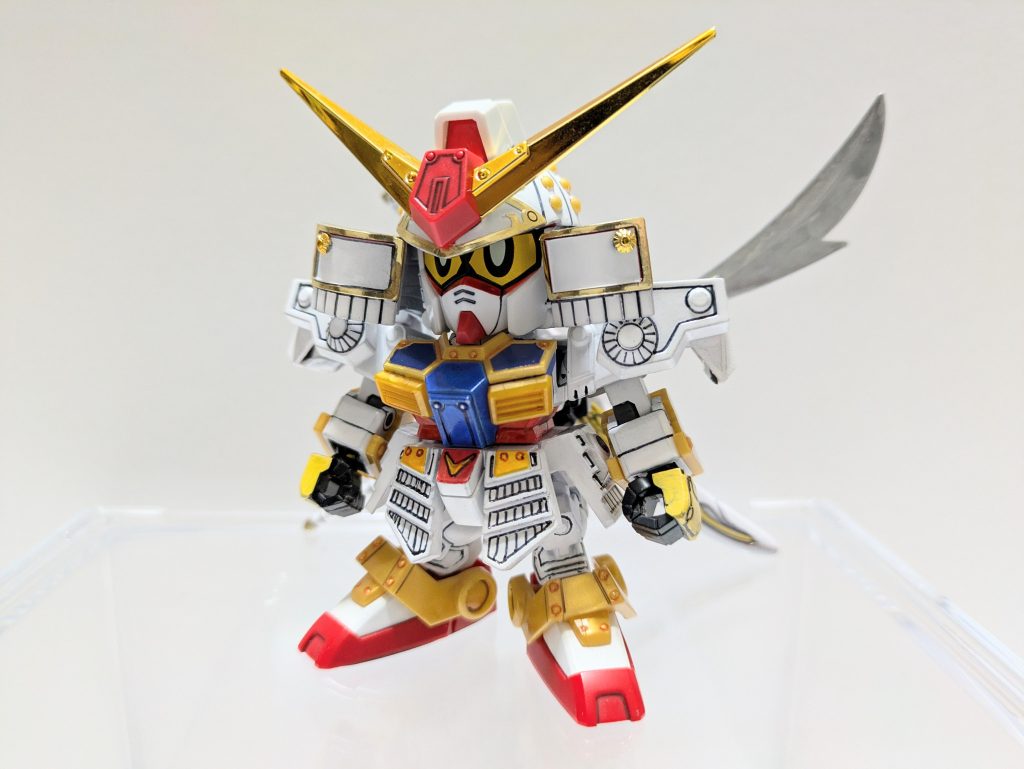 １．武者白帝頑駄無　【ＲX−７８−２／ガンダムに忠実な創作武者】