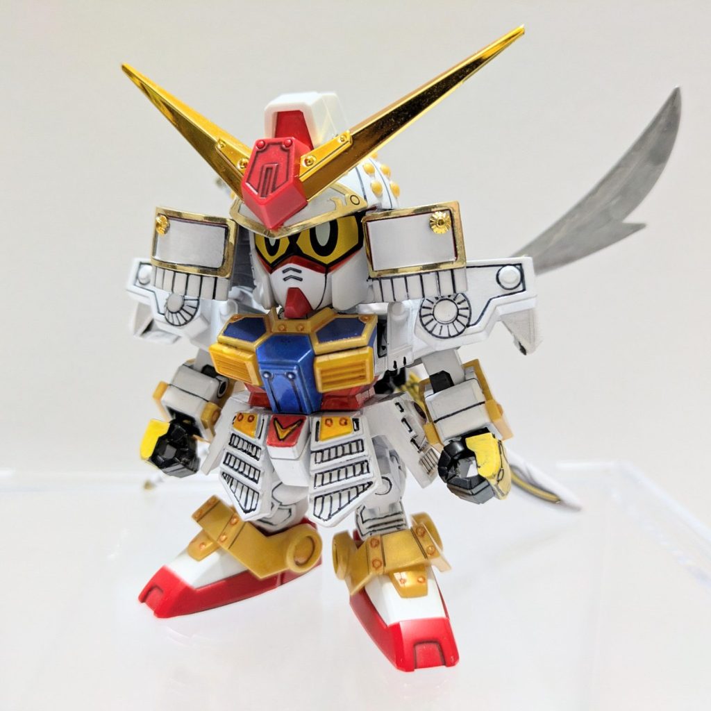 1．武者白帝頑駄無 【RX−78−2／ガンダムに忠実な創作武者