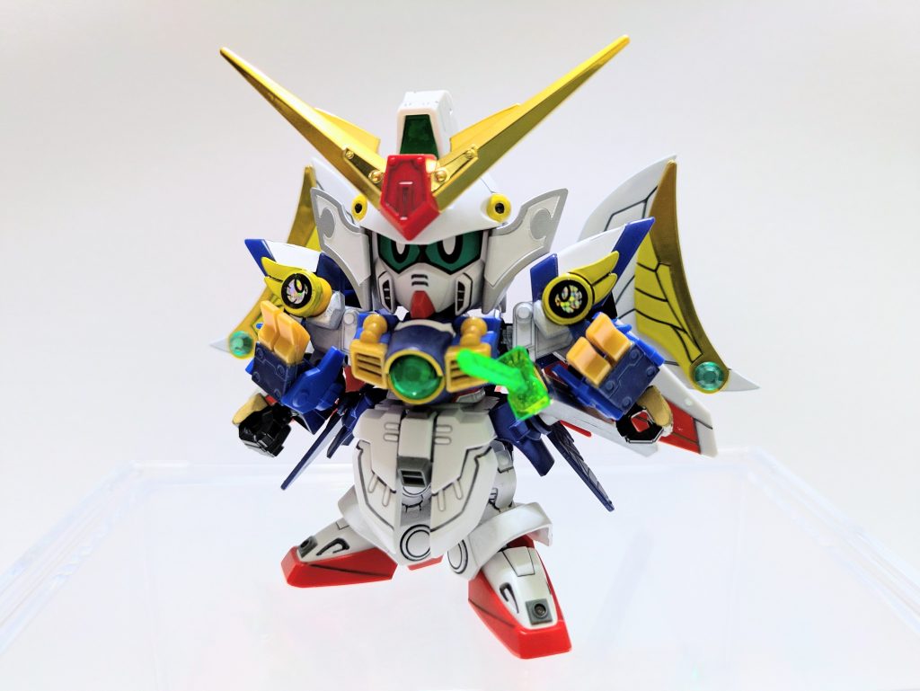 5.武者羽翼頑駄無 【XXXG−01W/ウイングガンダムに忠実な創作武者】