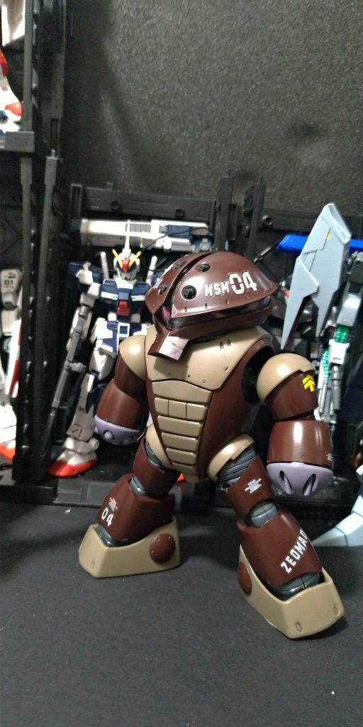 ジオマッドのつづり間違っていたけど、全然気にしな~い。やっぱ特殊部隊って感じがして格好いいよねアッガイ!