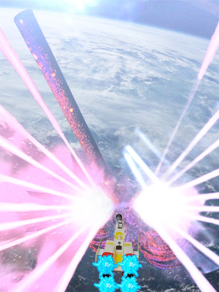 リーンホースⅡがまるで「さらば、宇宙戦艦ヤマト」のラストに・・・逝くのか？