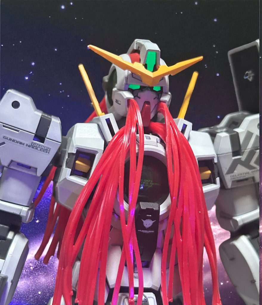 髪の毛みたいなコードはあえて塗っていません。擦れると禿げたり色移りしますからね。