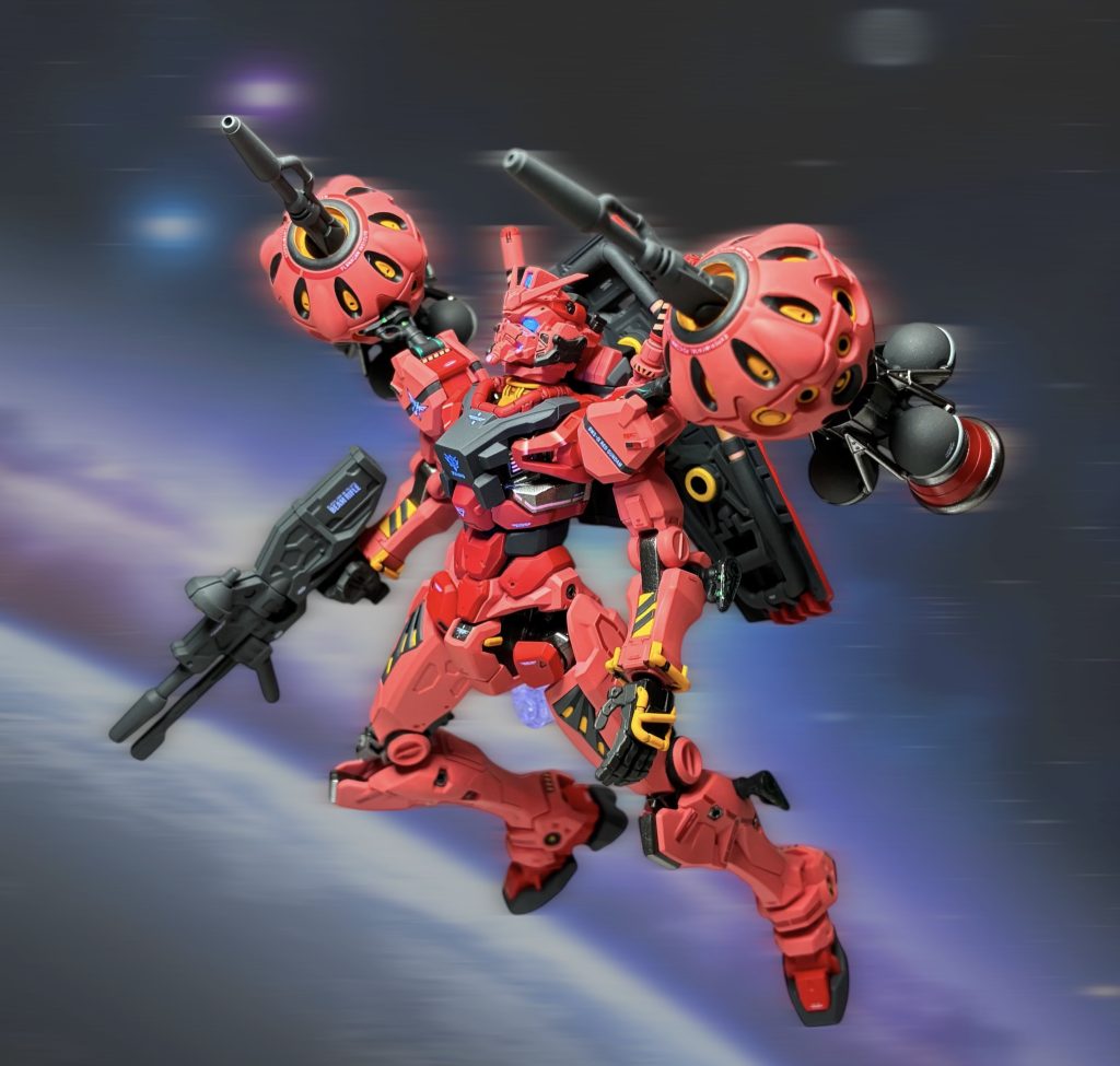 HG gMS-α 赤いガンダム–9枚目/制作者：ステテコ