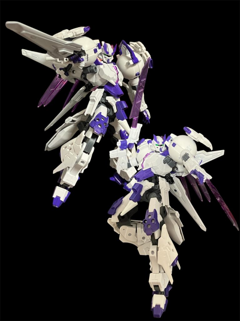 バインダーライフル^_^ビルダーズパーツバインダーガンを塗装^_^付属のビームピストル^_^腕にマウントできるように改造^_^