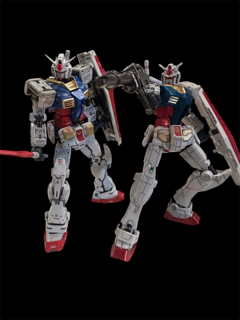 RG2.0と。どっちもカッコいい。