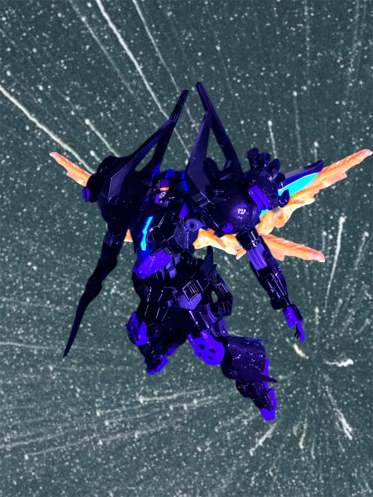 光の翼で高速移動^_^逃がさないぜ、ウッソ❤️