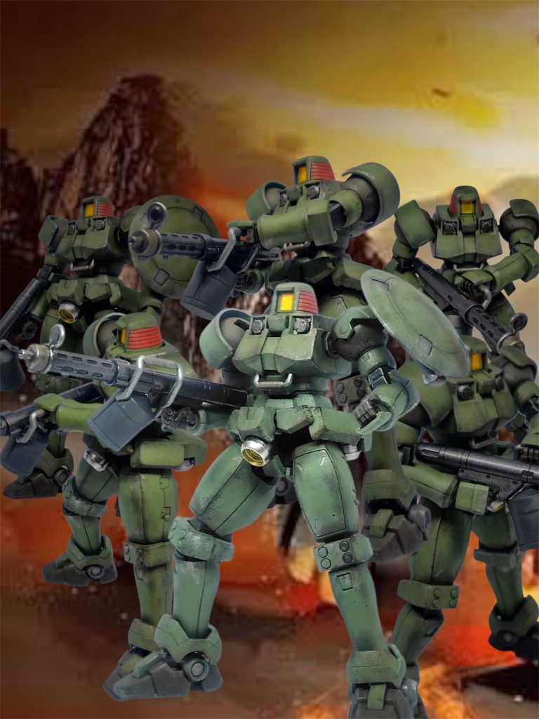 箱絵風。このぐらいたくさん集めたくなりますね。